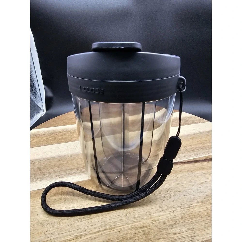 Rotary Pill Vitamin Dispenser - BPA Free Open Box